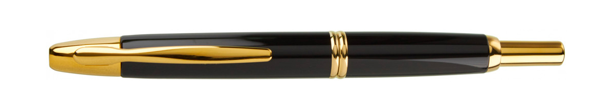 The Pilot Classic Vanishing - Pilot Vanishing Point Black Gold Fountain Pen
